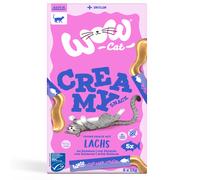 WOW Creamy Snack 5 x 15 g per gatto - Salmone