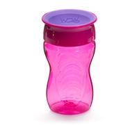 WOW CUP for Kids 360 Sippy Cup, Pink, 10 oz / 296 ml