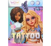 Wow Generation - Kit per tatuaggi glitterati, penne glitterate, gemme decorative, stencil creativi, tatuaggi temporanei, ideali per regali