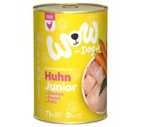 WOW Junior 24 x 400 g Alimento umido per cane - Pollo
