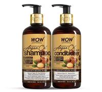 WOW Moroccan Argan Oil Hair Care Kit - Shampoo e balsamo per capelli kit per ...