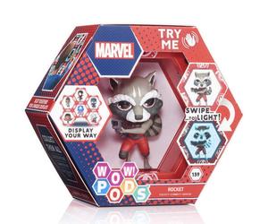 Wow Pod Marvel Rocket Raccoon Led Figura Wow Stuff - Wow Pods