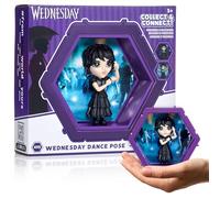 WOW! PODS 4D Wednesday Addams School Dance | Figura a testa bobina da collezione collegabile che esplode dal loro mondo nel tuo | Espositore da parete o scaffale | Giocattoli e regali del mercoledì