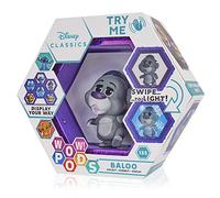 WOW! PODS Baloo - Il Libro della Giungla | Statuetta Bobble-Head con luci | Personaggio da collezione ufficiale Disney Classic