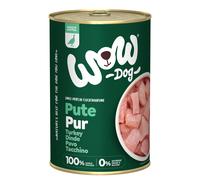 WOW Puro 6 x 400 g Alimento umido per cane - Tacchino