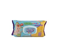 2 Conf. (144 Salviettine) WOW Salviette Umidificate Bimbo Delicate sulla Pelle