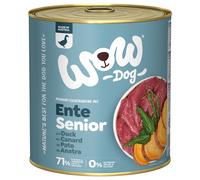 WOW Senior 24 x 800 g Alimento umido per cane - Anatra