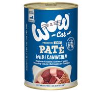 WOW Senior 6 x 400 g Umido per gatto - Selvaggina & Coniglio
