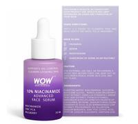 WOW Skin Science 10% Niacinamide Advanced Face Serum Zinco PCA e Gelso 30 ml