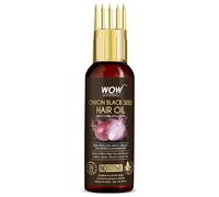 WOW Skin Science Cipolla Olio per Capelli di Semi Neri con Applicatore di Pet...