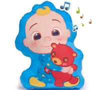 WOW! STUFF CoComelon Toys JJ Musical Sleep Soother , Pre-School Learning Toy That Plays 6 Bedtime Songs Plus Night Light , for Toddlers, Girls and Boys , Ages 2, 3, 4 and 5