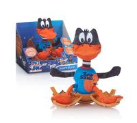 WOW! STUFF Drop 'n Daffy Duck Space Jam: A New Legacy | Peluche pop-up da basket | Collezione ufficiale di film, giocattoli e regali per ragazzi e ragazze, età 5 anni