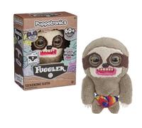 WOW! STUFF Fugglers Sickening Sloth Deluxe Puppetronic - Marionetta interattiva in peluche con linguaggio e suoni, occhi e bocca si aprano, suoni di furto e rumore, dialogo a 2 vie, a partire dagli 8