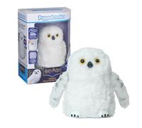 WOW! Stuff Harry Potter Hedwig Palm Puppetronic, gufo interattivo, età 6+ | Oltre 30 suoni e reazioni realistiche | Ali mobili, testa rotante e becco apribile | Bottoni nascosti | Regalo con licenza