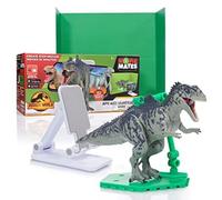 WOW! STUFF - Jurassic World MovieMates Dinosaurus Figura d'azione Giganotosaurus Hyper articolata e applicazione ufficiale Jurassic World e Dominion Dinosauro Giocattoli per bambini dai 5 anni e