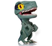 WOW! STUFF Jurassic World Trigger Chomper Velociraptor Blue | Roaring Dinosaur Toy | Official Camp Cretaceous, Fallen Kingdom and Jurassic Park Merchandise and Gifts for Boys and Girls, Aged 5+