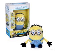 Wow! Stuff Minions Palm Puppetronic - Henry | 40+ suoni e azioni | Occhio lampeggiante e bocca mobile | Coppie con Minions James & Dick Palm Puppetronics | per fan dai 6 anni in su