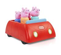 WOW! STUFF Peppa Pig's Clever Car Interactive Pre-School Toy con luci e suoni, veicolo motorizzato con sensori di prevenzione delle collisioni, per ragazze e ragazzi dai 18 mesi in su, 12,7 x 18,5 x