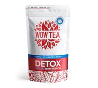 WOW TEA Berry Detox - Tè Disintossicante ai Frutti di Bosco Premium - Detox Naturale con Aronia, Mirtillo e Bacche - Formula Drenante - 21 Porzioni - 150g