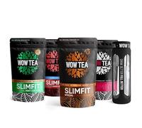 WOW TEA Berry SlimFit Tee: programma di 21 giorni completamente naturale per un me più sano e più sottile (confezione da 4, mirtillo)