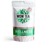 WOW TEA Mint Wellness Tea - Tisana alla Menta con Yerba Mate, Tè Verde e Erbe Selezionate - Infuso Aromatico Naturale