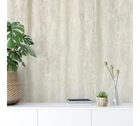 Verticale Marmo Carta da Parati AF0028 Beige Oro Metallico Testurizzati