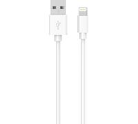 CABLE USB A/LIGHTNING 2.4A 1M CABLE BLANCO