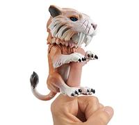 Wow Wee Fingerlings Untamed - Tigre dente di sciabola Bonesaw, Marrone, One Size