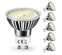 wowatt 6×10W Lampadine GU10 LED Bianco Neutro 4000K Equivalenti Lampada 120W Alogena 1000LM Faretti GU10 LED 230V Nessun Sfarfallio Lampadina Incasso GU 10 Angolo a Fascio 120 ° Non Dimmerabile