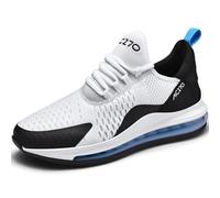 WOWEI Scarpe da Ginnastica Uomo Scarpe da Corsa Running Sportive Air Sneaker Palestra Camminata Casual Jogging Outdoor Fitness Scarpe da Lavoro Comode Leggere Traspiranti (Scarpe-1, 46EU)