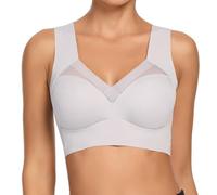 WOWENY Zero Feel Bralette Reggiseno Senza Ferretto Donna Imbottito Corsetto Donna più Morbido Traspirante Zero Feel Top Reggiseni Basic