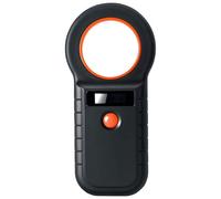Wowfast Lettore microchip per animali, scanner microchip per animali domestici, lettore chip per animali con memoria per 128 tag, lettore chip cane scanner chip gatto ISO11784/(85) FDX-B/EMID lettore