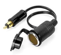WOWLED Adattatore per accendisigari da 12 V da 30 cm Hella (Din) per moto e camion