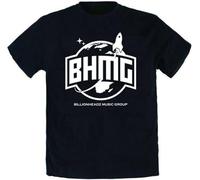 wowoAOreww Shirt Sphere ebbasta BHMG World T-Shirt Man Woman Child White or Black