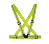 WOWOW - 110355 - Bretella alta visibilità Cross Belt - regolabile - taglia unica - giallo fluo - WoWow - 99396 - Conf. da 1 Pz. - 110355