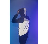 WOWOW Gilet Cross Hill FR con Cappuccio Nero/Fluorescente Taglia M