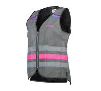 Wowow Giubbotto Catarifrangente Lucy Full White / Pink