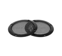 WOWOWO 2PCS Griglie per Altoparlanti 3"Protezione per subwoofer Cornice per griglia Copertura in Rete di Acciaio Cerchio Decorativo Accessori Fai da Te