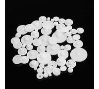 WOWOWO 58 Stili Ruote dentate Ingranaggi WSFS Plastica Tutti i Moduli 0,5 Parti Robot Fai-da-Te