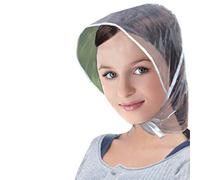 WOWOWO Cappello Antipioggia Creativo Unisex in plastica con Visiera Antipioggia Cappello Pieghevole per Bambini Escursionismo Pesca Impermeabile Protezione per Capelli Antivento Cuffia