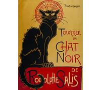 WowPosters Chat Noir by Steinlen Poster 21x30 cm•