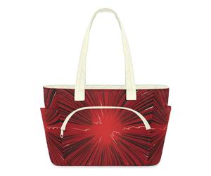 WowPrint Creativity - Borsa tote da donna, leggera, trapuntata, con cerniera, borsa a tracolla per viaggi, lavoro, palestra