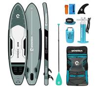 WOWSEA Poseidon P3 Tavola da Paddle Gonfiabile, Durevole e Stabile Turismo SUP Gonfiabile Adulti, Ozio Tavola SUP, Simpatico Tavola da Paddle con Kit Accessori per Ricreazione Acquatico e Esplorazione