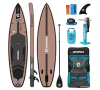 WOWSEA Q1 Tavola Gonfiabile da Stand Up Paddle, Durevole e Stabile Bambini Tavola Gonfiabile per SUP, Piacevole Tavola da Paddle, Buona Scelta per l'insegnamento Acquatico e Ricreazione