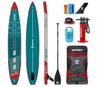 WOWSEA Swift S2 Tavola da Paddle Gonfiabile, Durevole e Stabile Tavola SUP, Sport e Racing Paddle Board con Supporto per Action Cam, Bella Tavola iSUP per Esercizi Acquatici e Giocatori Professionisti