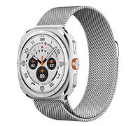 Wowstrap Cinturino magnetico per Samsung Galaxy Watch Ultra, 47 mm, uomo/donna, cinturino in maglia milanese in acciaio inossidabile per Samsung Watch Ultra da 47 mm, cinturino in rete con un clic