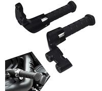 WOWTK Pedane passeggero con staffa di montaggio per Indian Scout 2015-2022, Scout Sixty 2016-2022, Scout Bobber 2018-2022, nero