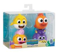 WowWee Baby Shark Bade-Spritzspielzeug, 4er-Pack, gro e Show!