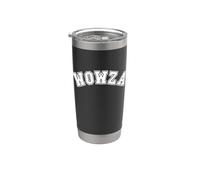 Wowza Divertente Wow Parola Eccitata Vecchio Timey Frase Pippo Scherzo Fan Bicchiere termico in acciaio inox doppia parete