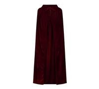WOXIHUAN Mantello con Cappuccio in Velluto Mantelli da Donna Capo Gotico Steampunk Uniforme Halloween Costume Vintage Abbigliamento Medievale Mantello Vittoriano Giacca per Carnevale Cosplay